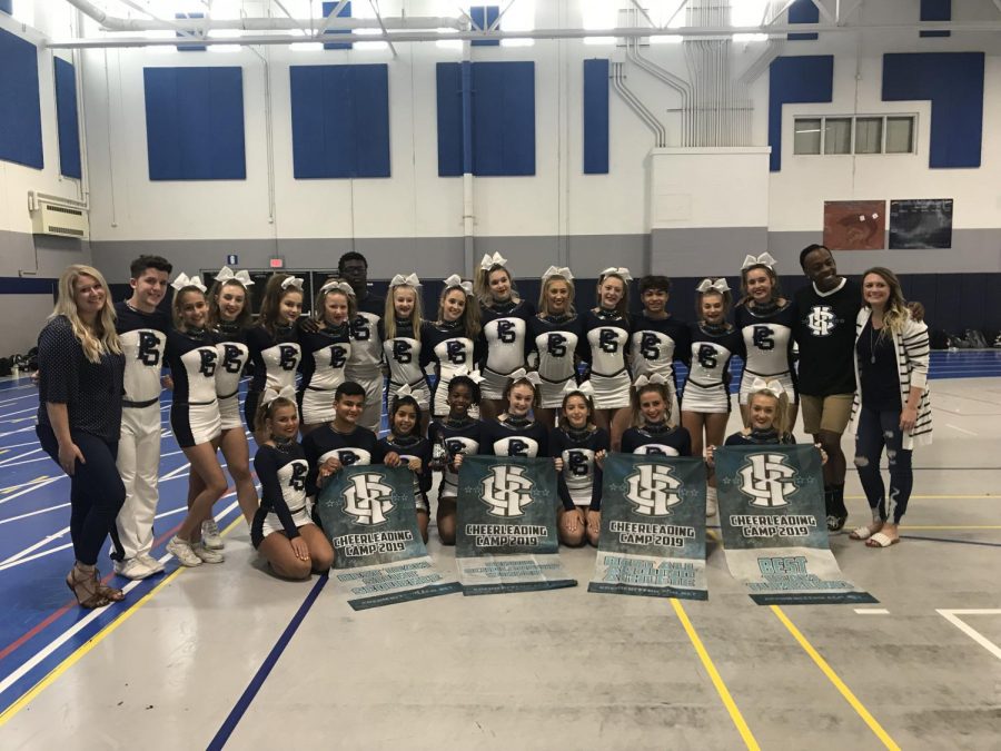 Varsity Cheer refines routine, strengthens bonds