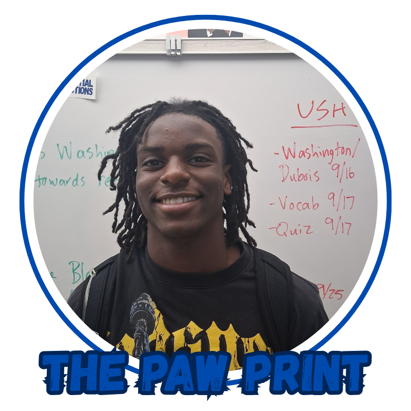 Paw Print Q&A with varsity football player, sophomore Ayden Flemings