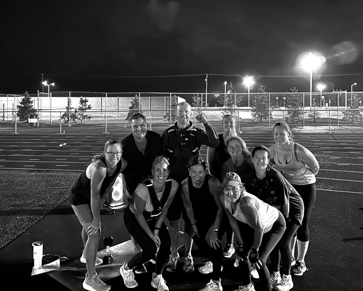 Morning staff workouts build muscle, bonds