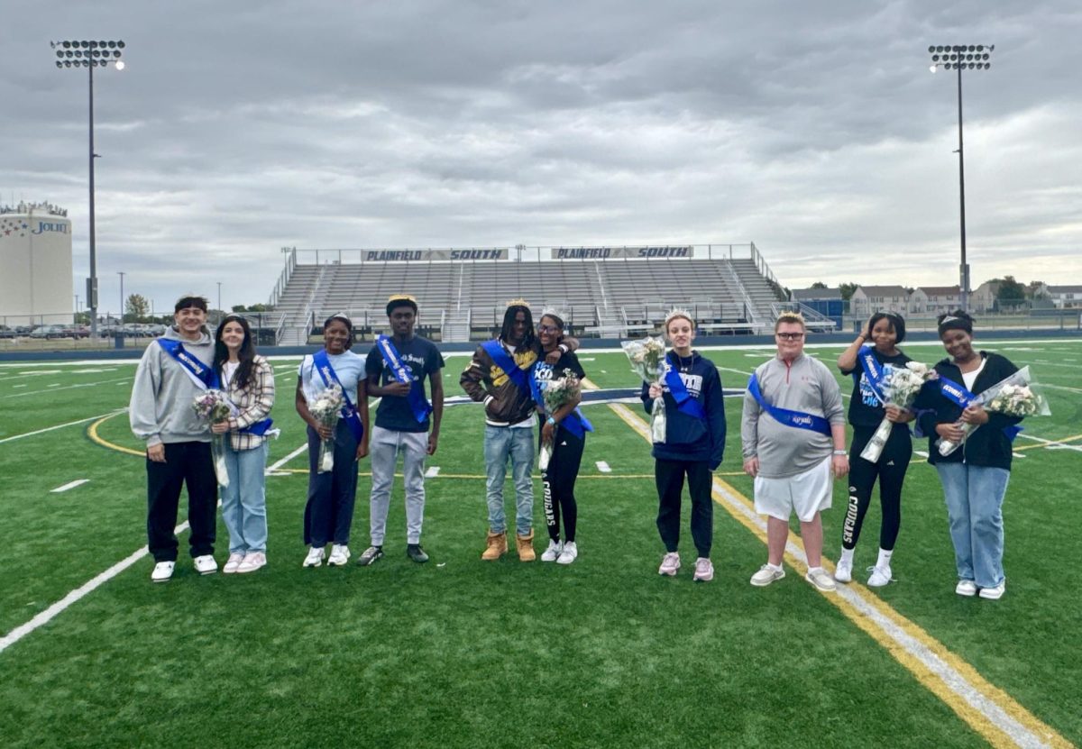 All the HOCO royalty winners were announced and crowned during the pep rally on Oct. 10th. Freshmen include Tashi Wilson and Peyton Jackson, sophomores Brooklyn Williams-Dunn and Joseph Barden, juniors Damaris Corral and Isaiah Sepulveda, seniors Kira Alexander-Jackson and Ty’Shon Broughton, and SCORE Sammy Beu and Tyler Vanderway.